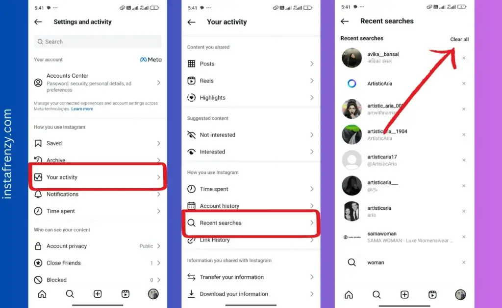 Change the Content You Search For on Instagram