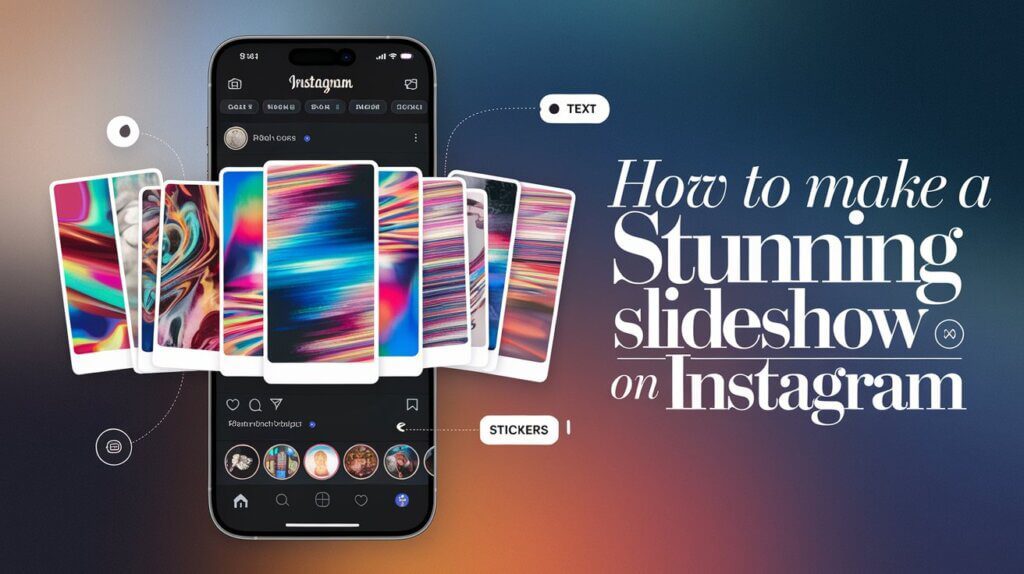 how to make a stunning instagram slideshows