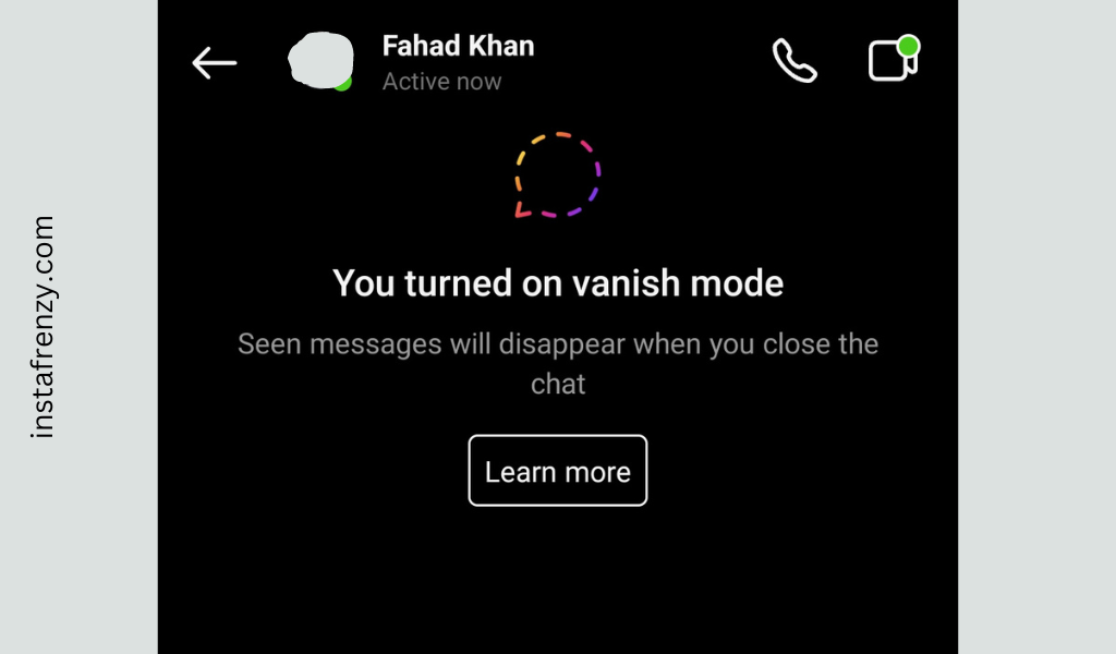 What is Instagram's Vanish Mode